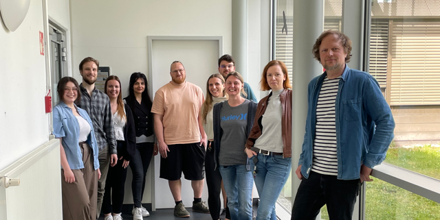 Gruppenbild vom Team